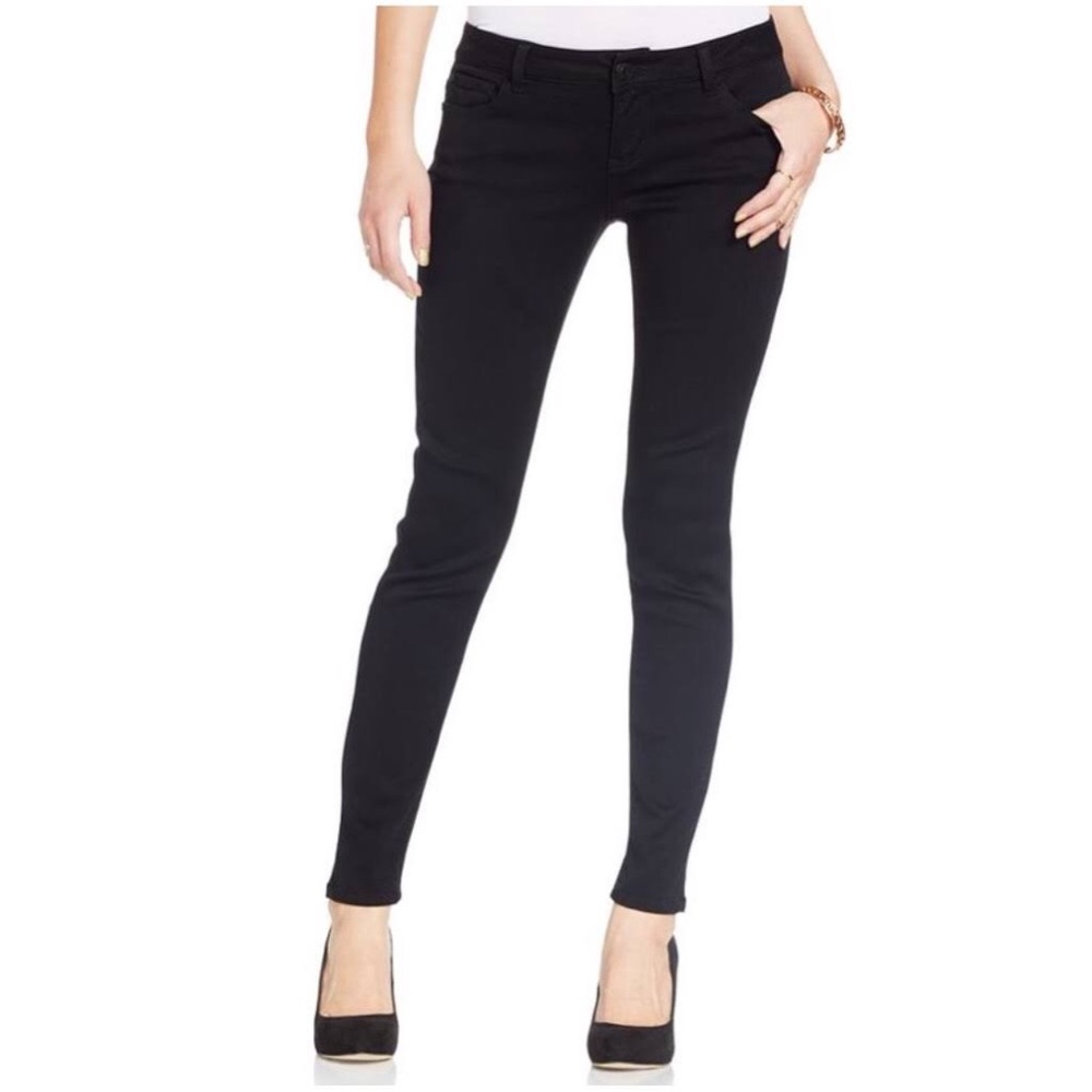 Celebrity pink black skinny jeans size 3 gently worn